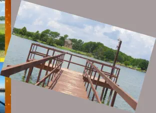 Waterfront cabins with stunning views at Fisherman's Cove.