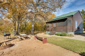 Cozy waterfront cabins with stunning lake views.