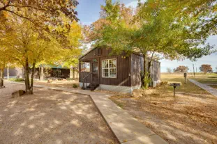 Cozy waterfront cabins with stunning lake views.